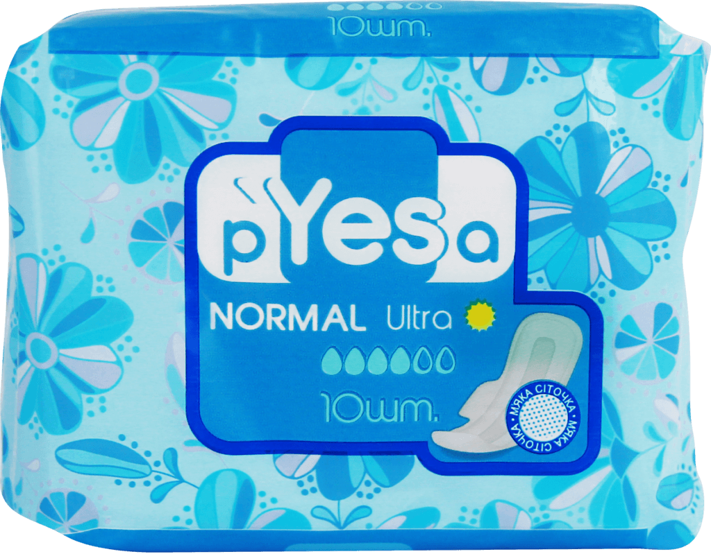 Прокладки "P'YESa" Ultra Dry Normal, 10 шт./уп.