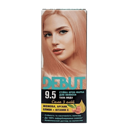 Фарба для волосся "Debut": Тала вода