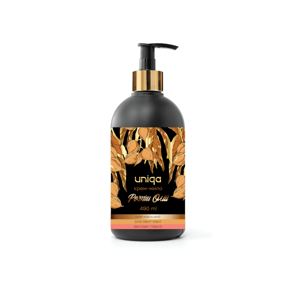 Крем-мило "Uniqa", 490 мл.