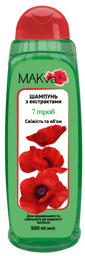 Шампунь для волосся "Мakva", 500 мл.