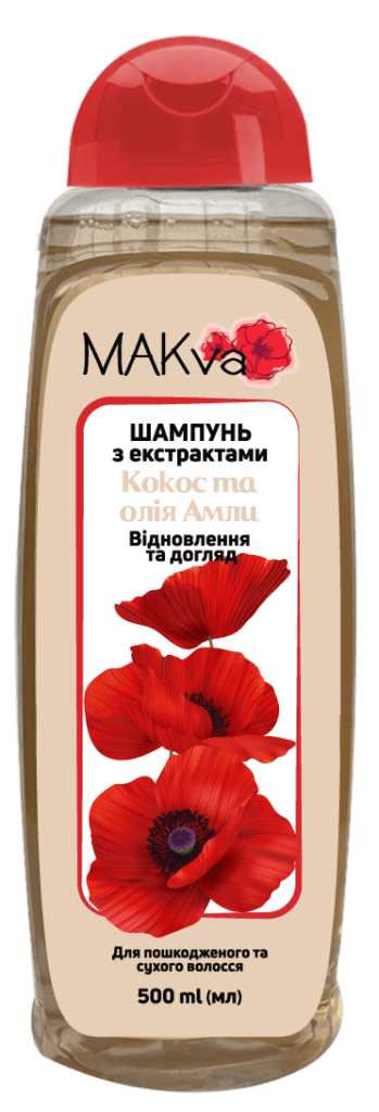 Шампунь для волосся "Мakva", 500 мл.