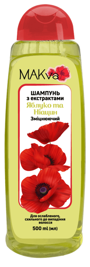 Шампунь для волосся "Мakva", 500 мл.