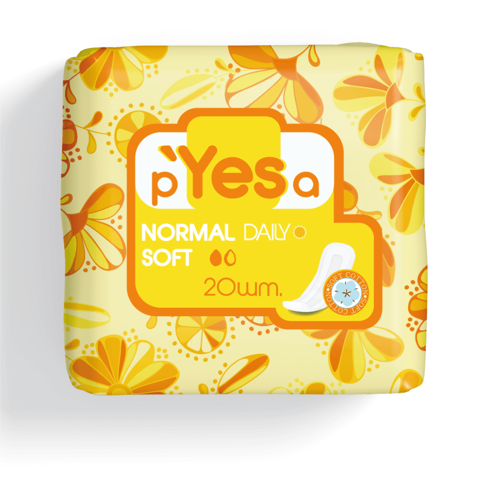 Щоденні прокладки "P'YESa" Easy Day Normal Soft, 20 шт./уп.