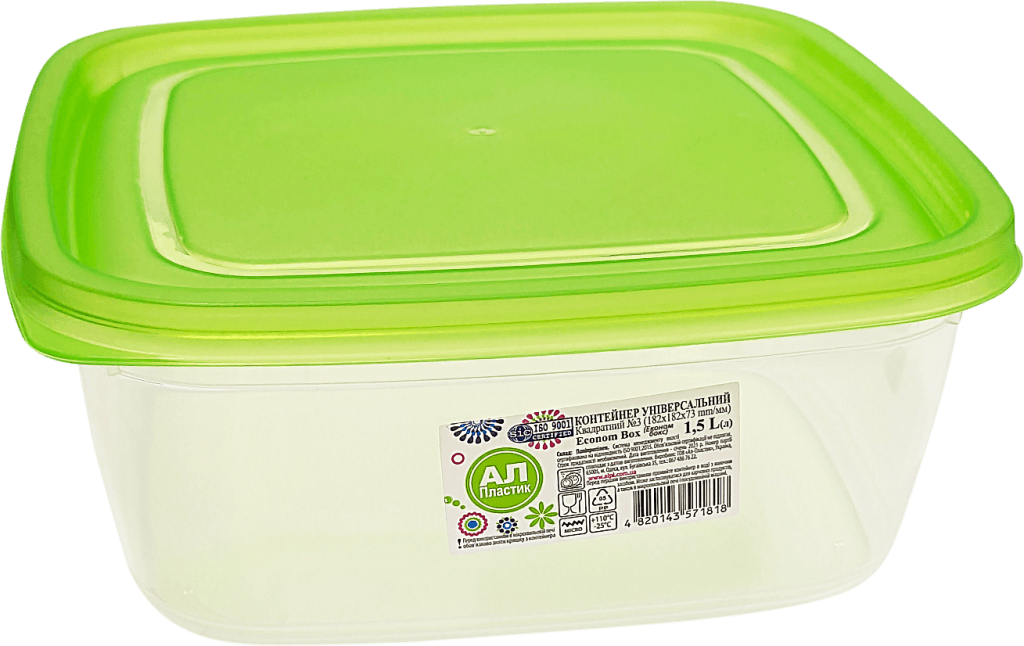 Контейнер для продуктів, 1,5 л.