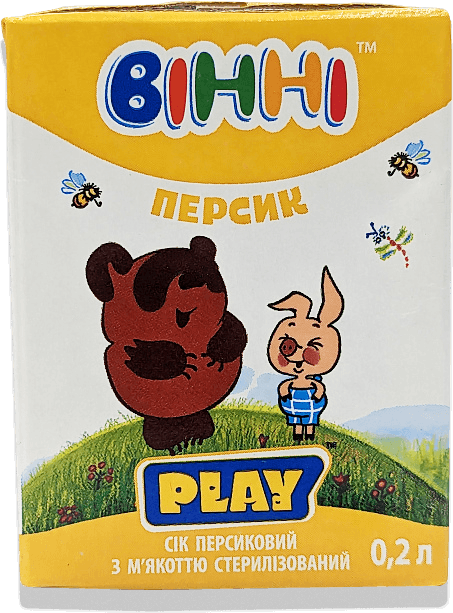 Нектар "Вінні" в асортименті, 200 мл.