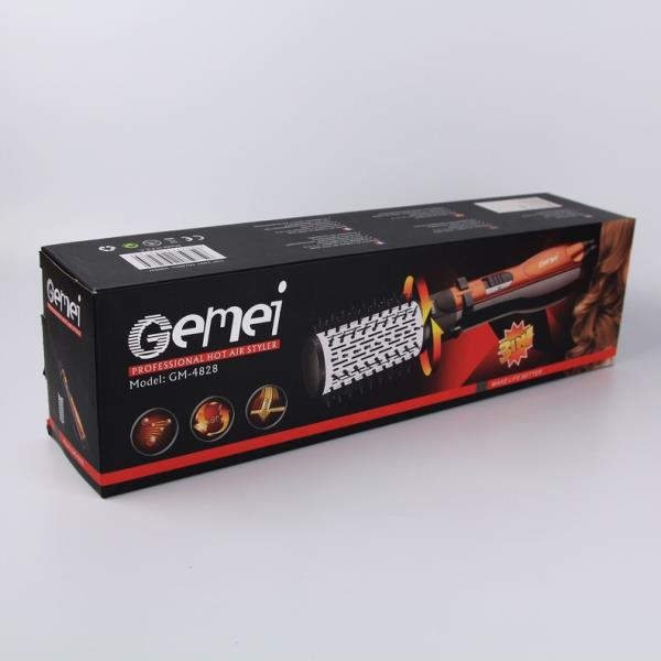 Фен-щітка д/вол. Gemei 2в1 GM-4828 - Купити в Копійочка