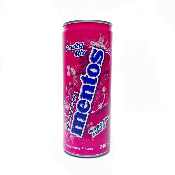 Напій б/а Mentos Fruity Mix Фруктовий мікс 240 мл - Купити в Копійочка